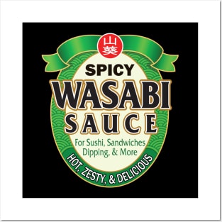 Spicy Wasabi Sauce Costume Posters and Art